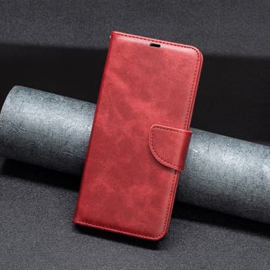 SKALO Google Pixel 8 Pro Plånboksfodral i PU-Läder - Röd