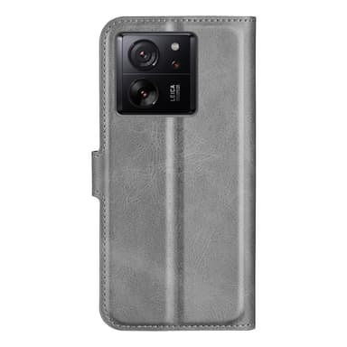 SKALO Xiaomi 13T/13T Pro Premium Plånboksfodral - Grå