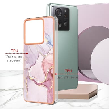 SKALO Xiaomi 13T/13T Pro Marmor TPU-skal - Motiv 3