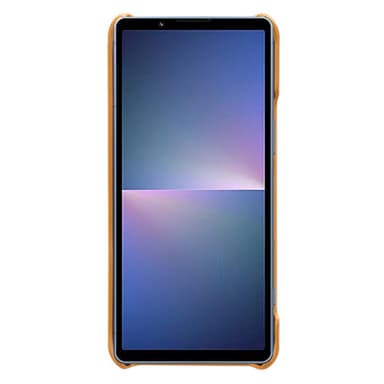 SKALO Sony Xperia 5 V PU-Läder Korthållare Skal - Ljusbrun