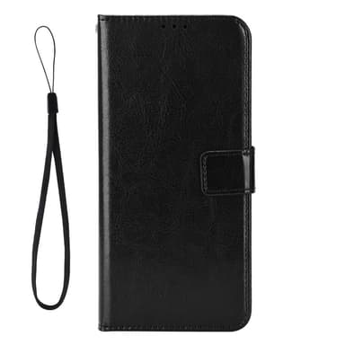 SKALO Sony Xperia 5 V Plånboksfodral i PU-Läder - Svart