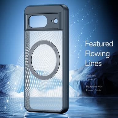 DUX DUCIS Google Pixel 8 Aimo Series Magnetring Skal - Svart
