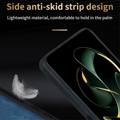 SKALO Xiaomi 13T/13T Pro AZNS PU-Läder Skal - Brun