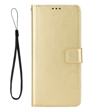SKALO Sony Xperia 5 V Plånboksfodral i PU-Läder - Guld