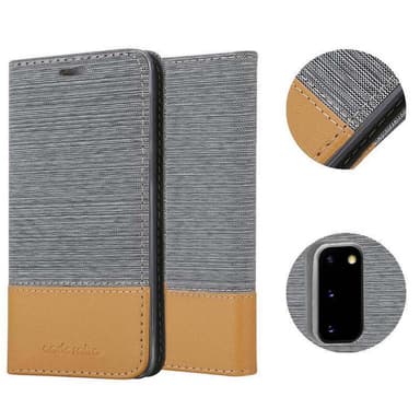 Samsung Galaxy A51 4G / M40s Plånboksfodral Skal (Grå)