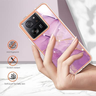 SKALO Xiaomi 13T/13T Pro Marmor TPU-skal - Motiv 2