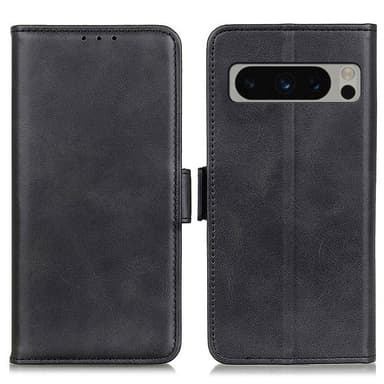 SKALO Google Pixel 8 Pro Premium Plånboksfodral - Svart