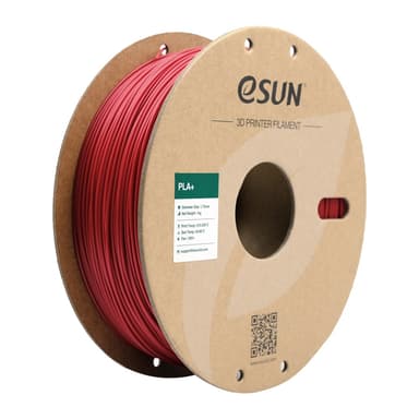 eSUN PLA + 1.75 mm 1 kg - Brandmotor röd