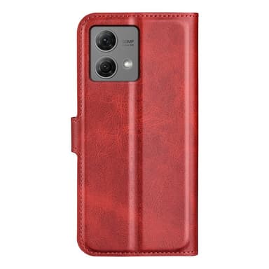 SKALO Motorola Moto G84 5G Premium Plånboksfodral - Röd
