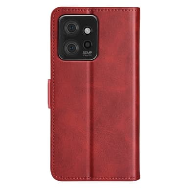 SKALO Motorola ThinkPhone 5G Premium Plånboksfodral - Röd