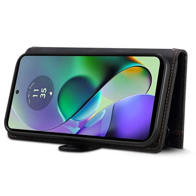 SKALO Motorola Moto G84 5G ESEBLE Big Wallet Plånboksfodral - Svart