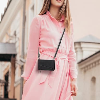 SKALO Motorola Moto G84 5G ESEBLE Big Wallet Plånboksfodral - Svart