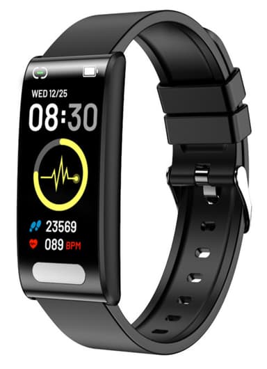 INF Aktivitetsarmband med EKG-puls, blodsocker, blodtryck, sömn/stress