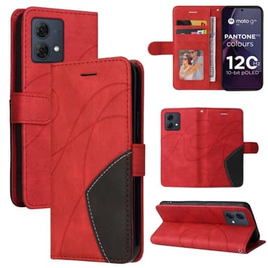 KT Plånboksfodral till Motorola Moto G84 - Röd