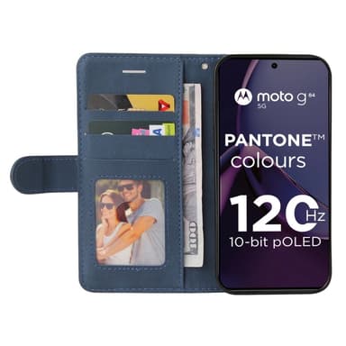 KT Plånboksfodral till Motorola Moto G84 - Blå