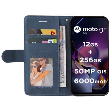 KT Plånboksfodral till Motorola Moto G54 - Blå