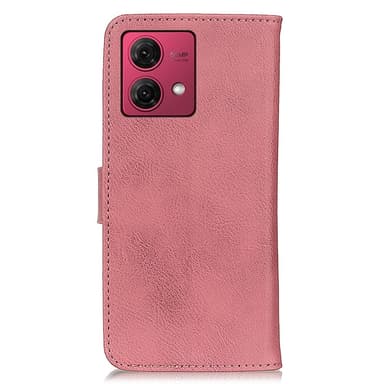 KHAZNEH Motorola Moto G84 Plånboksfodral - Rosa