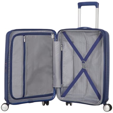 American Tourister Soundbox Kabinväska Exp. 55 Midnight Navy