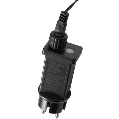 tectake Julgransbelysning med 8 funktioner, LED-ljusslinga - 200