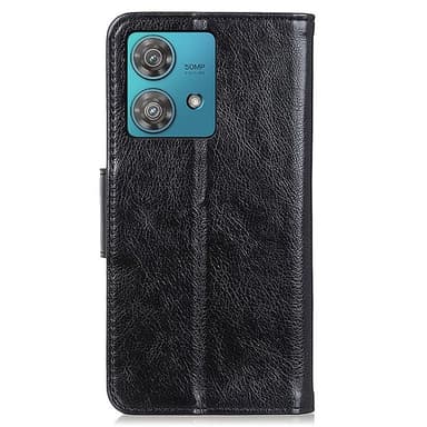 Motorola Moto G84 Plånboksfodral Textured Split - Svart