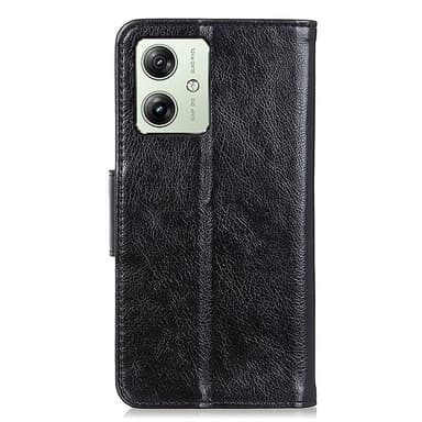Motorola Moto G54 Plånboksfodral Textured Split - Svart
