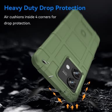 SKALO Motorola Edge 40 Neo 5G Rugged Shield Stöttåligt TPU-skal