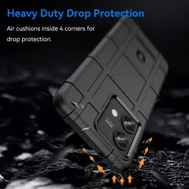 SKALO Motorola Edge 40 Neo 5G Rugged Shield Stöttåligt TPU-skal