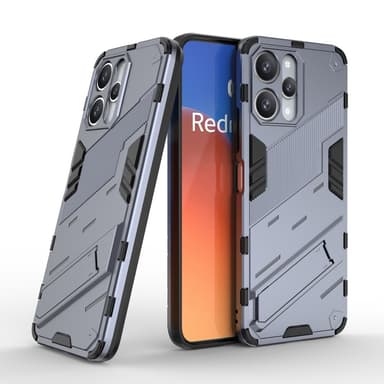 SKALO Xiaomi Redmi 12 4G/5G Armor Hybrid BIBERCAS Skal - Mörkblå