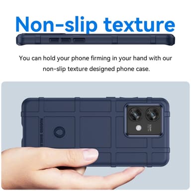 SKALO Motorola Edge 40 Neo 5G Rugged Shield Stöttåligt TPU-skal