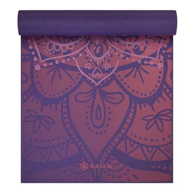 Gaiam Athenian Rose Yoga Mat 6mm Premium, Yogamattor