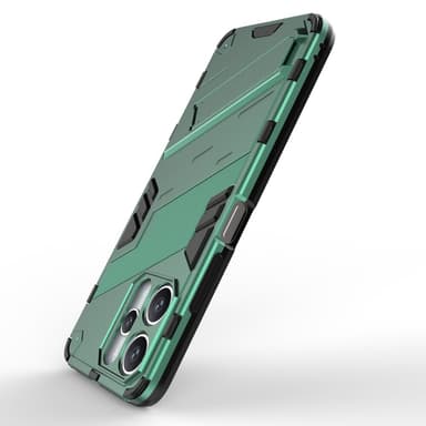 SKALO Xiaomi Redmi 12 4G/5G Armor Hybrid BIBERCAS Skal - Grön
