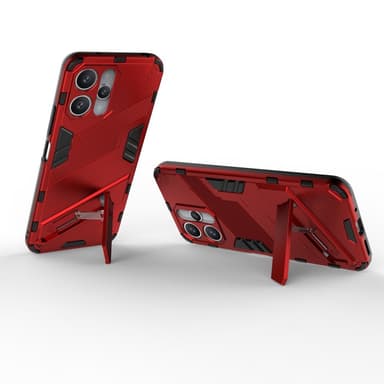 SKALO Xiaomi Redmi 12 4G/5G Armor Hybrid BIBERCAS Skal - Röd