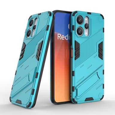 SKALO Xiaomi Redmi 12 4G/5G Armor Hybrid BIBERCAS Skal - Turkos