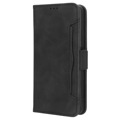 SKALO Xiaomi Redmi 12 4G/5G 6-FACK Plånboksfodral - Svart