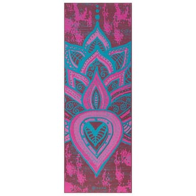 Gaiam Be Free Yoga Mat 6mm Premium Reversible, Yogamattor