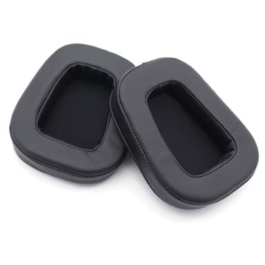 Öronkuddar och huvudbandsbyte för Logitech G933/G633 Svart