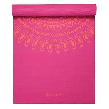 Gaiam Bright Marrakesh Yoga Mat 6mm Premium, Yogamattor