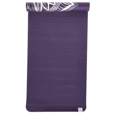 Gaiam Aubergine Medallion Yoga Mat 6mm Premium Metallic, Yogamattor