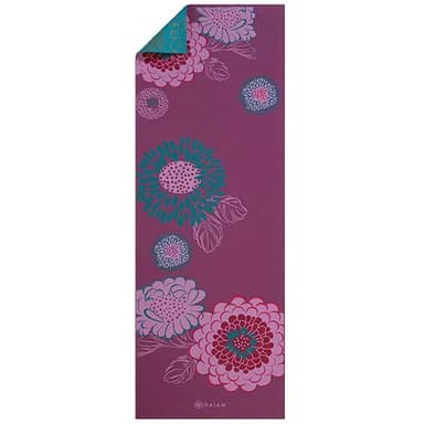 Gaiam Kiku Yoga Mat 6mm Premium Reversible, Yogamatta