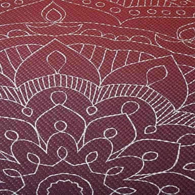 Gaiam Metallic Sunset Yoga Mat 6mm Premium Metallic, Yogamattor