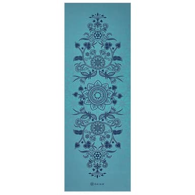 Gaiam Mystic Sky Yoga Mat 6mm Premium Reversible, Yogamattor