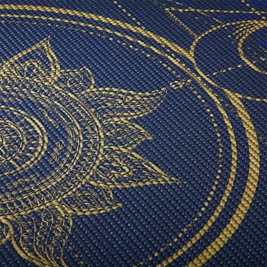 Gaiam Reversible Sun & Moon Yoga Mat 6mm Premium Metallic, Yogamattor