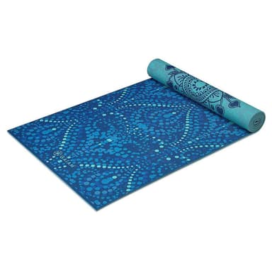 Gaiam Mystic Sky Yoga Mat 6mm Premium Reversible, Yogamattor