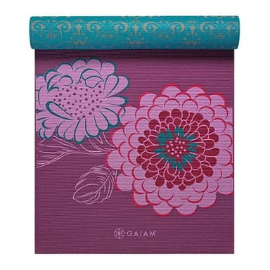 Gaiam Kiku Yoga Mat 6mm Premium Reversible, Yogamatta