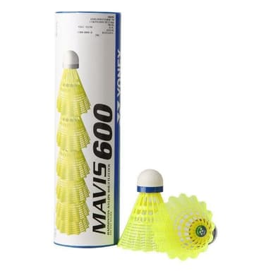 Yonex Mavis 600 6-Pack, Badmintonbollar Snabb