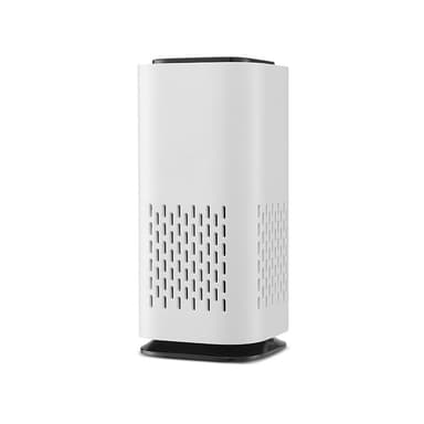 Mini luftrenare Filter Billuftrenare Ta bort röklukt Vit