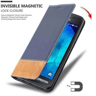 Samsung Galaxy XCover 3 Skal Fodral Case (Blå)