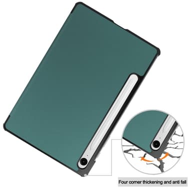 Slim Fit Cover Fodral Till Samsung Galaxy Tab S9 FE - Grön