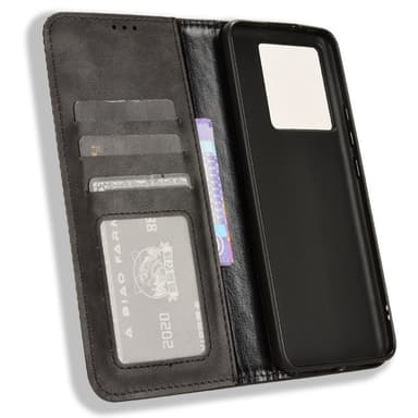 Till Xiaomi 13T / 13T Pro Plånboksfodral  - Svart