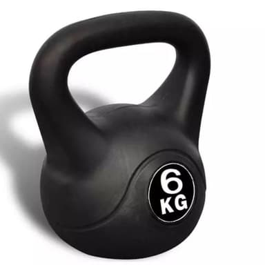 vidaXL Kettlebell Plast, Kettlebells 6 kg